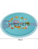 Детска пръскалка постелка с фонтан 165см